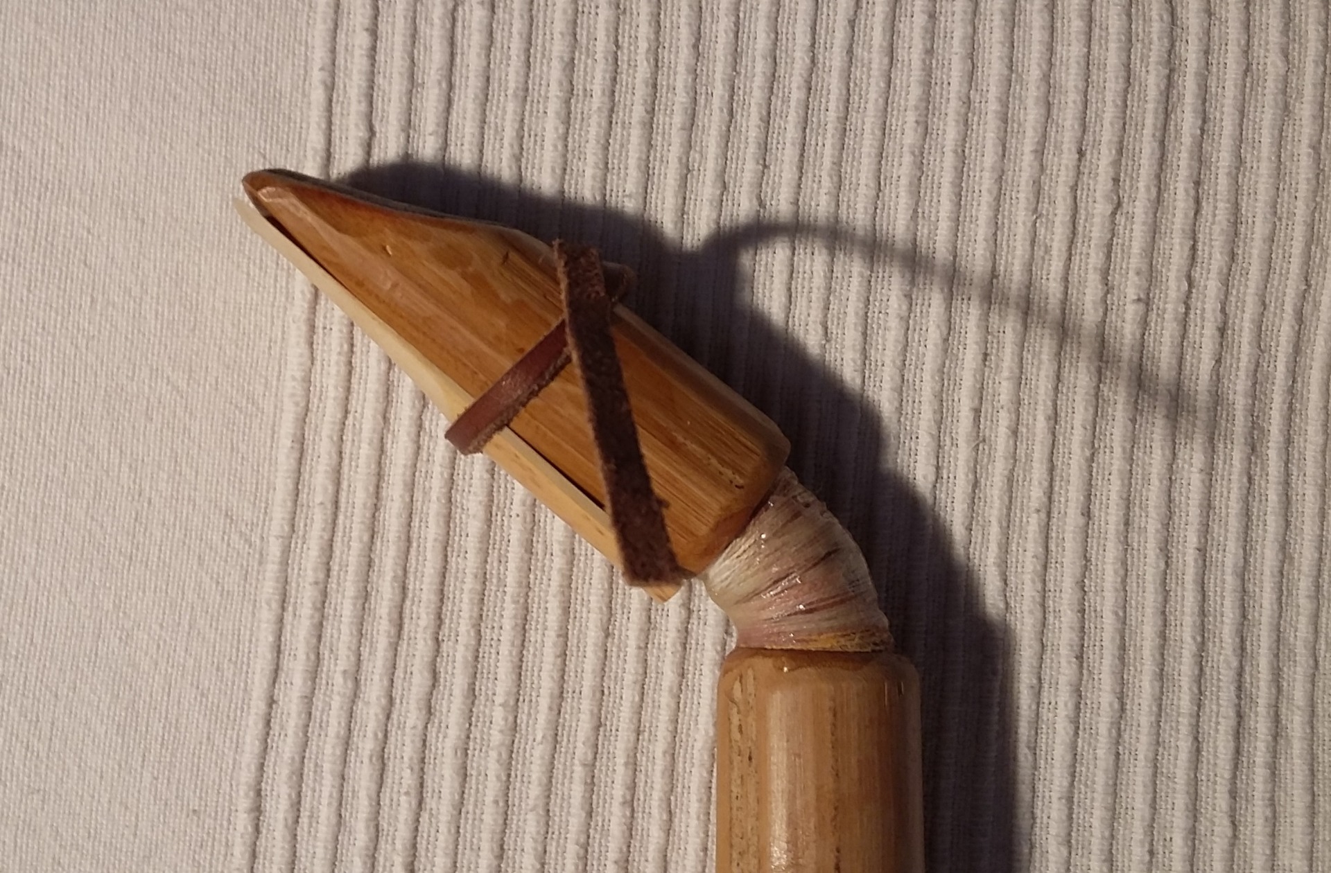 Bamboo Mouthpiece. Bambusmundstücke